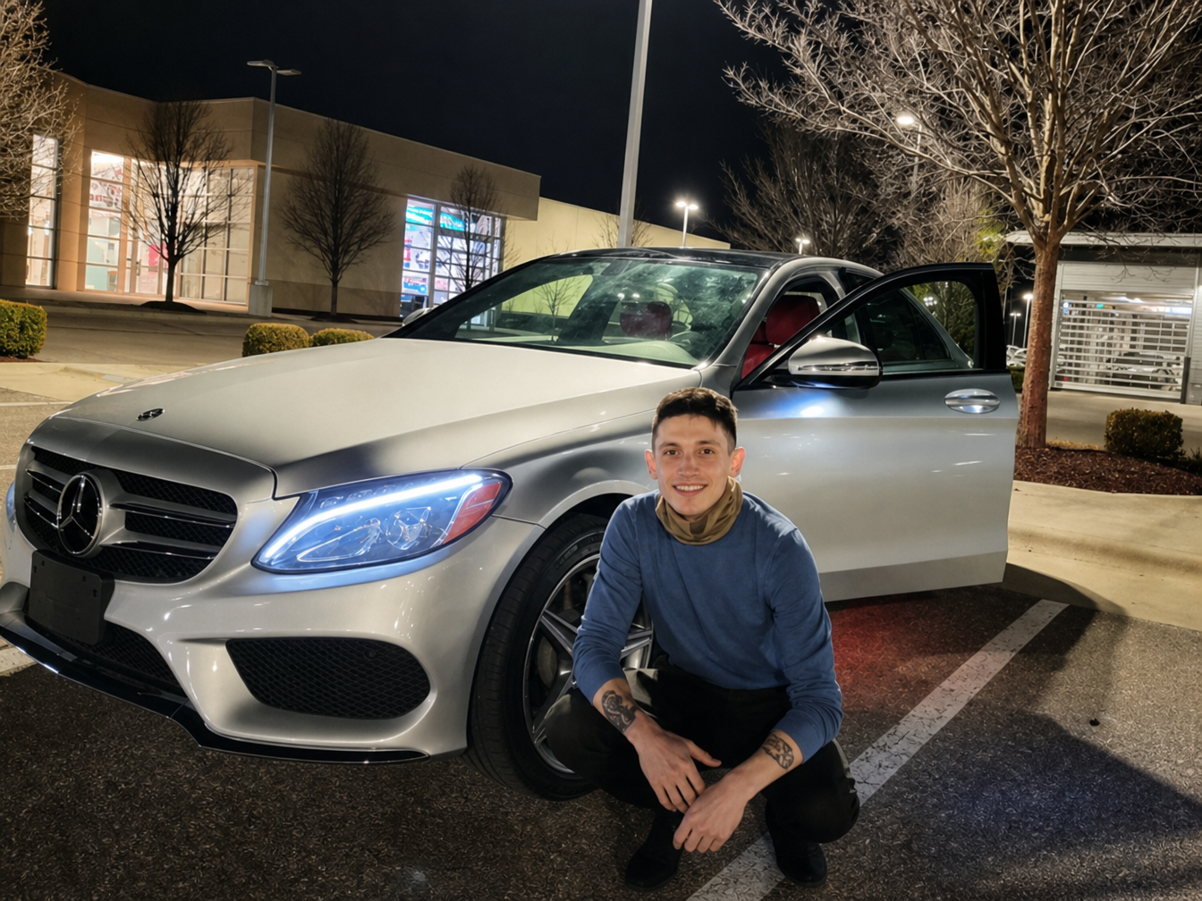 Customer testimonial photo