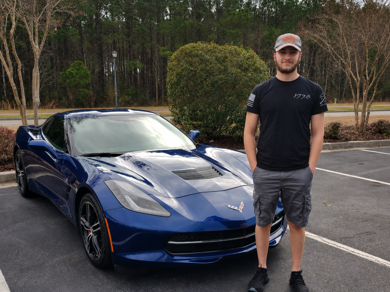 Customer testimonial photo